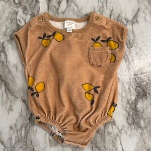 Grayson Mini Terry Cloth Cover Up Romper